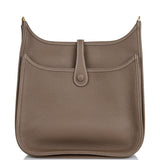 Hermes Evelyne III PM Etoupe Clemence Gold Hardware