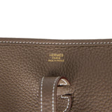 Hermes Evelyne III PM Etoupe Clemence Gold Hardware