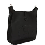 Hermes Evelyne III PM Black Clemence Palladium Hardware