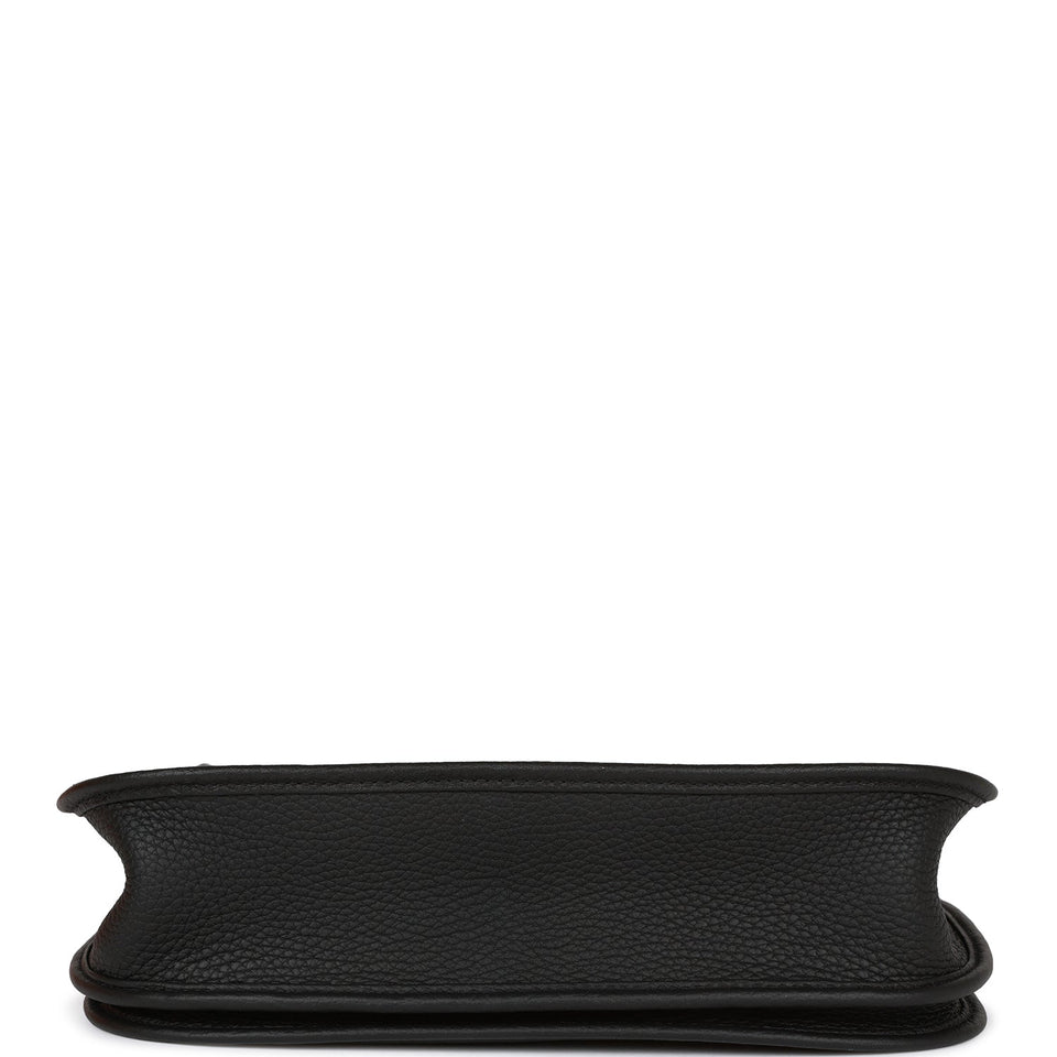 Hermes Evelyne III PM Black Clemence Palladium Hardware