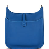 Hermes Evelyne III PM Bleu France Clemence Palladium Hardware