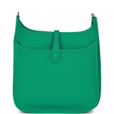 Hermes Evelyne III PM Vert Jade Clemence Palladium Hardware