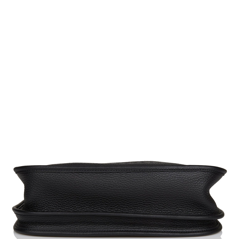 Hermes Evelyne III PM Black Clemence Gold Hardware