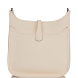 Hermes Evelyne III PM Nata Clemence Palladium Hardware