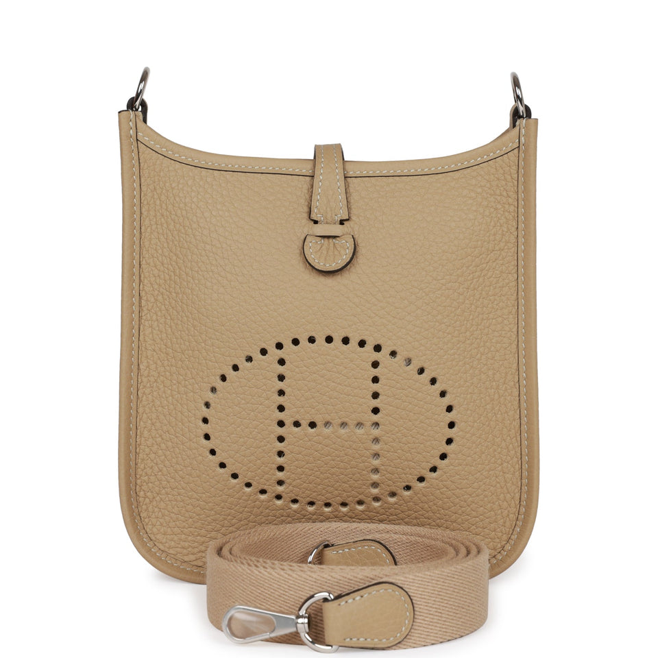 Hermes Evelyne TPM Trench Clemence Palladium Hardware