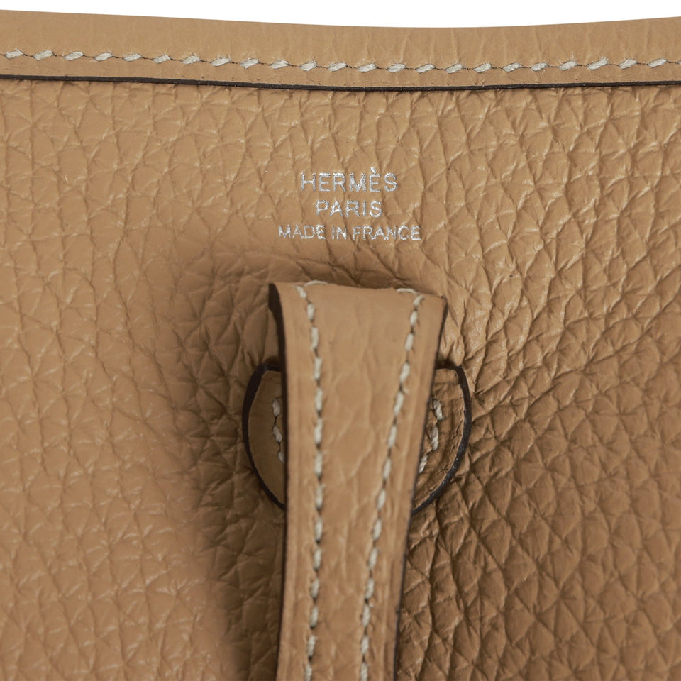 Hermes Evelyne TPM Trench Clemence Palladium Hardware