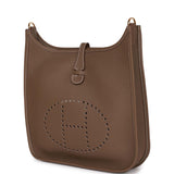 Hermes Evelyne PM Etoupe Clemence Gold Hardware