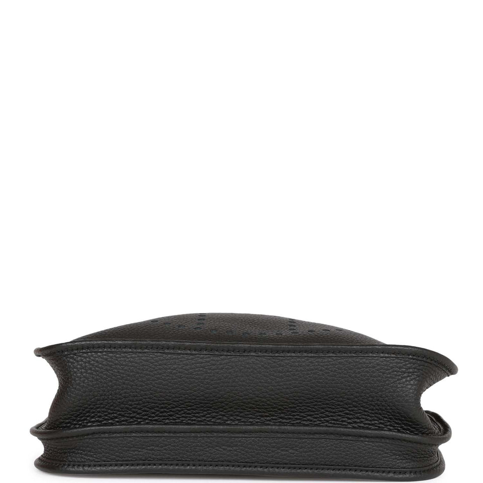 Hermes Evelyne III PM Black Clemence Gold Hardware