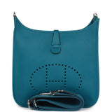 Hermes Evelyne III PM Vert Bosphore Clemence Palladium Hardware