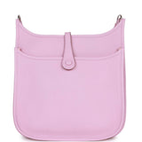 Hermes Evelyne III PM Mauve Sylvestre Clemence Palladium Hardware