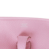 Hermes Evelyne III PM Mauve Sylvestre Clemence Palladium Hardware