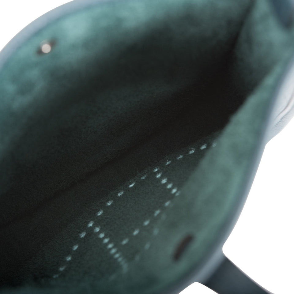 Hermes Evelyne TPM Vert Cypress Clemence Palladium Hardware