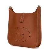 Hermes Evelyne III PM Gold Clemence Gold Hardware