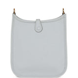Hermes Evelyne TPM Bleu Pale Clemence Gold Hardware