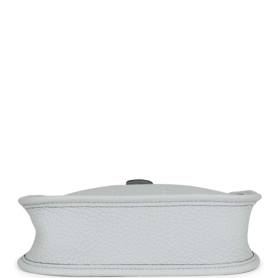 Hermes Evelyne TPM Bleu Pale Clemence Gold Hardware