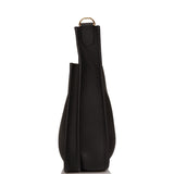 Hermes Evelyne III PM Black Clemence Gold Hardware
