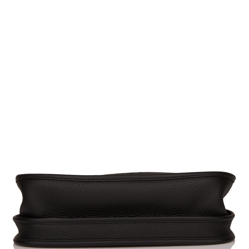 Hermes Evelyne III PM Black Clemence Gold Hardware