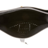 Hermes Evelyne III PM Black Clemence Gold Hardware