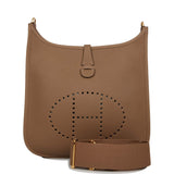 Hermes Evelyne III PM Beige de Weimar Maurice Gold Hardware