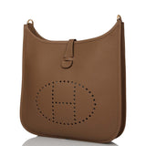 Hermes Evelyne III PM Beige de Weimar Maurice Gold Hardware