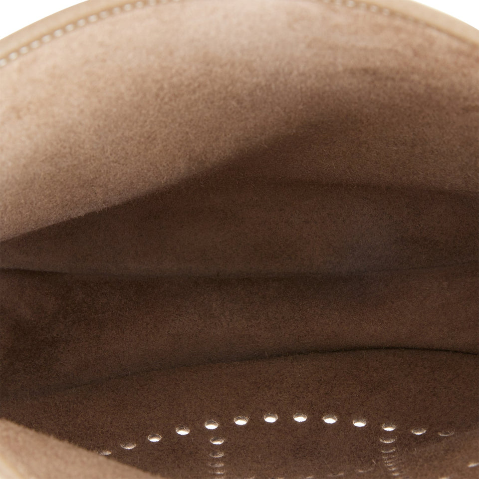 Hermes Evelyne III PM Etoupe Clemence Gold Hardware