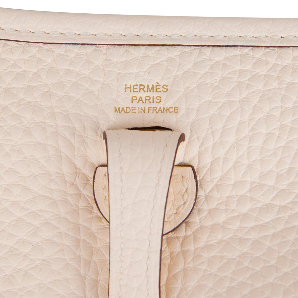 Hermes Evelyne TPM Nata Clemence Gold Hardware