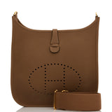 Hermes Evelyne III PM Beige de Weimar Maurice Gold Hardware