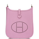 Hermes Evelyne TPM Mauve Sylvestre Clemence Palladium Hardware