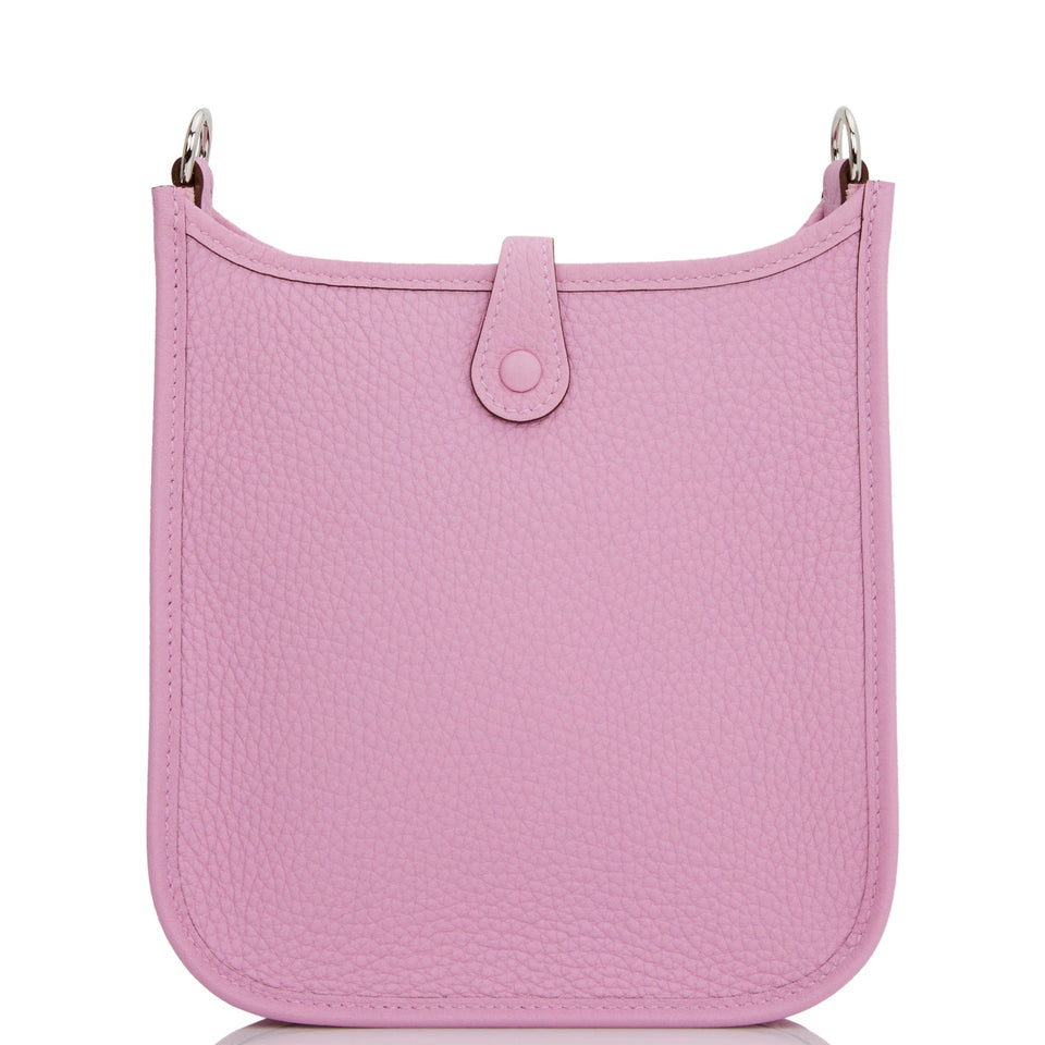 Hermes Evelyne TPM Mauve Sylvestre Clemence Palladium Hardware