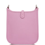 Hermes Evelyne TPM Mauve Sylvestre Clemence Palladium Hardware