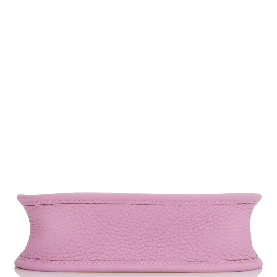 Hermes Evelyne TPM Mauve Sylvestre Clemence Palladium Hardware