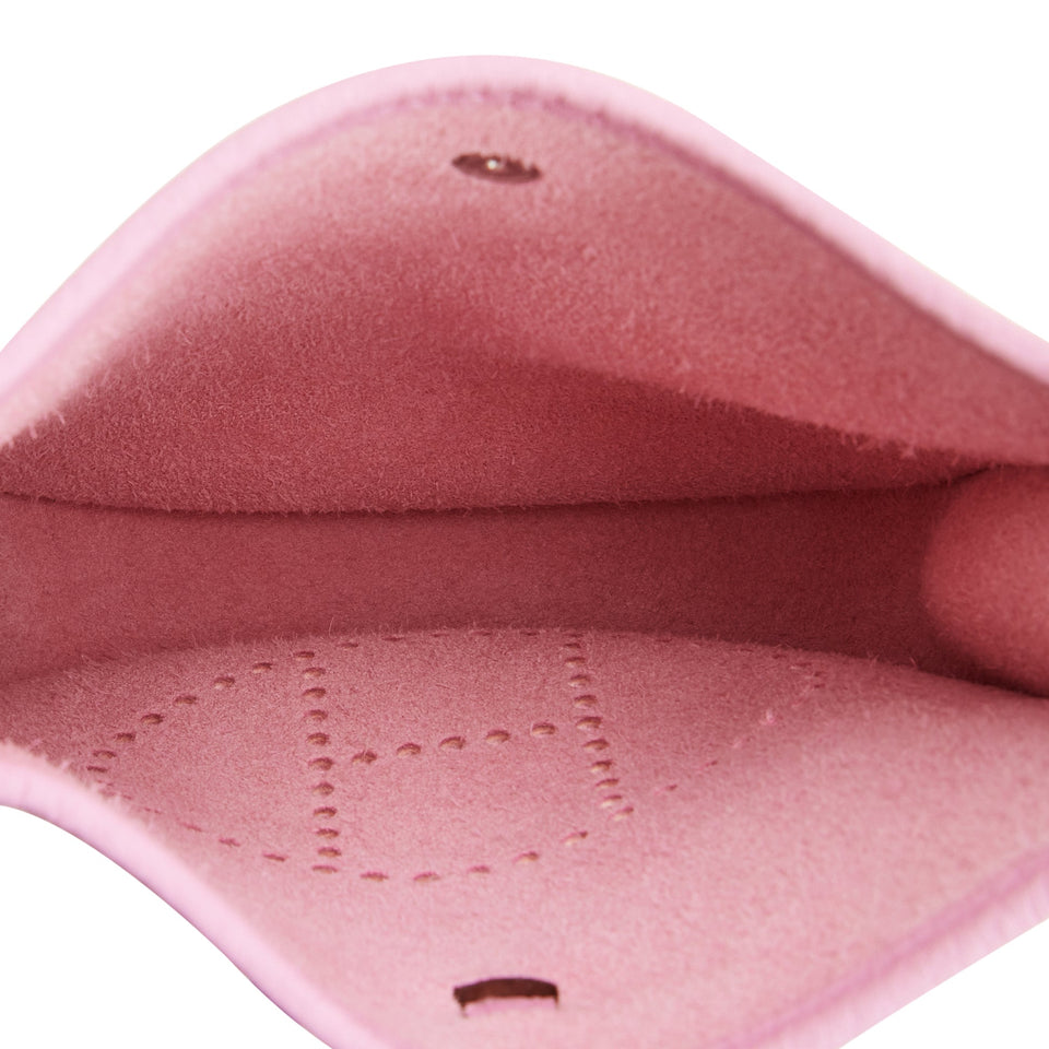 Hermes Evelyne TPM Mauve Sylvestre Clemence Palladium Hardware