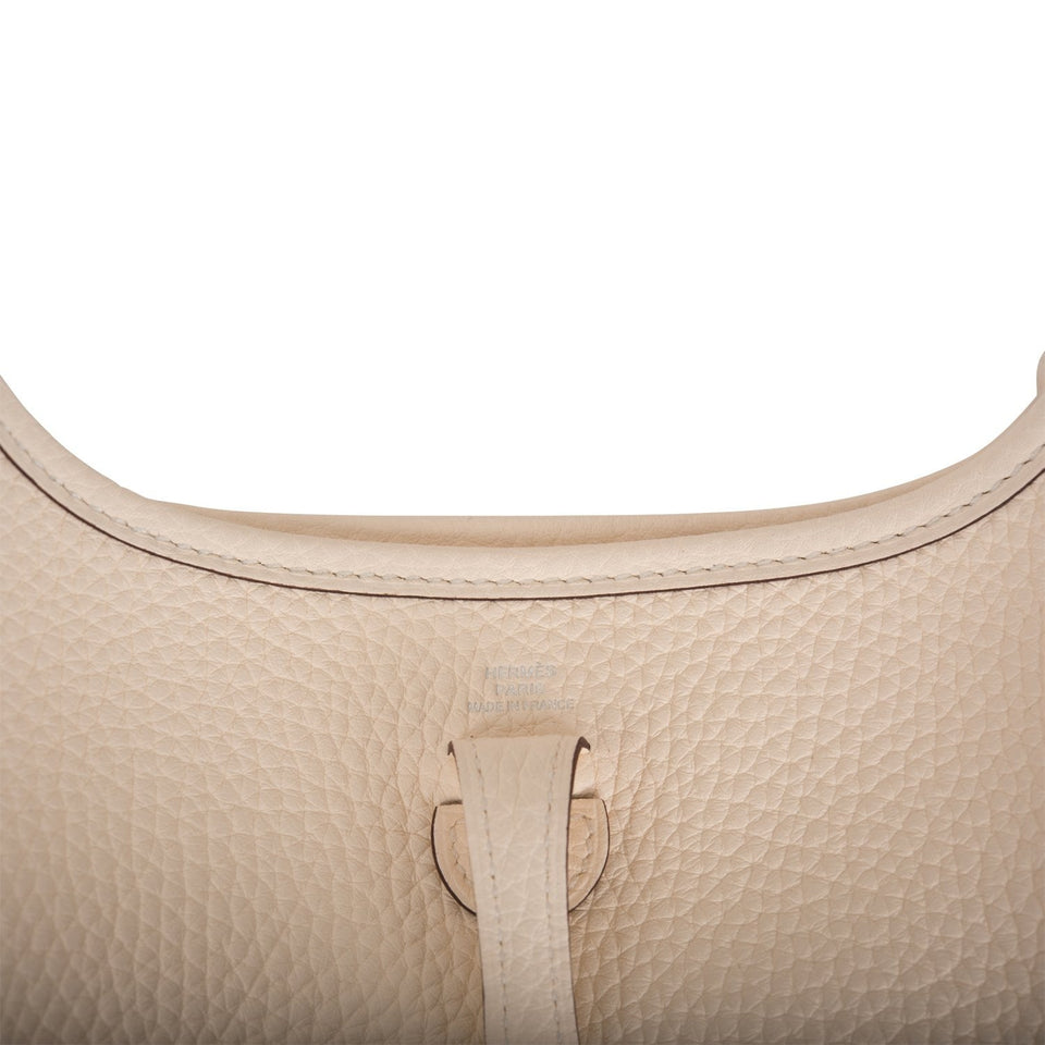 Hermes Evelyne TPM Nata Clemence Palladium Hardware
