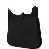 Hermes Evelyne III PM Black Clemence Palladium Hardware