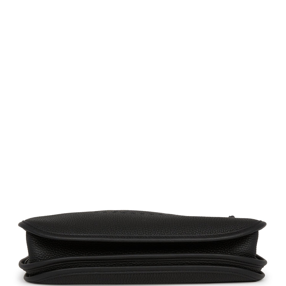 Hermes Evelyne III PM Black Clemence Palladium Hardware