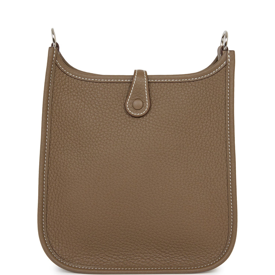 Hermes Evelyne TPM Etoupe Clemence Palladium Hardware