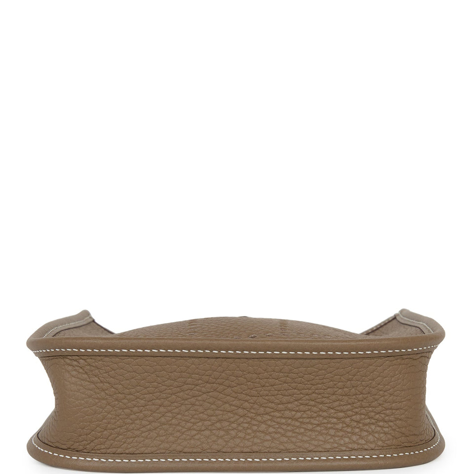 Hermes Evelyne TPM Etoupe Clemence Palladium Hardware