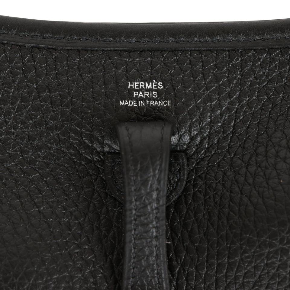 Hermes Evelyne TPM Black Clemence Palladium Hardware