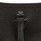 Hermes Evelyne TPM Black Clemence Palladium Hardware