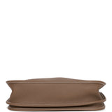 Hermes Evelyne III PM Etoupe Clemence Palladium Hardware