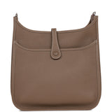 Hermes Evelyne III PM Etoupe Clemence Palladium Hardware
