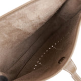 Hermes Evelyne III PM Etoupe Clemence Palladium Hardware