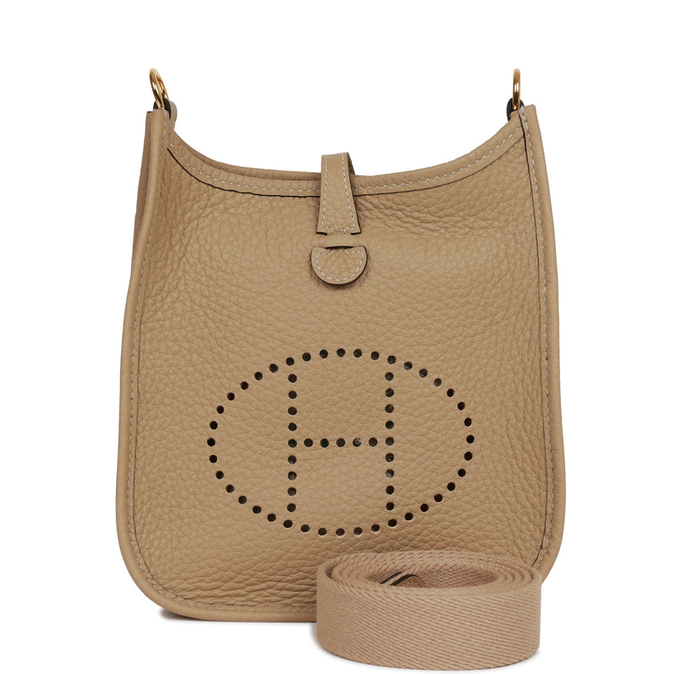 Hermes Evelyne TPM Trench Clemence Gold Hardware