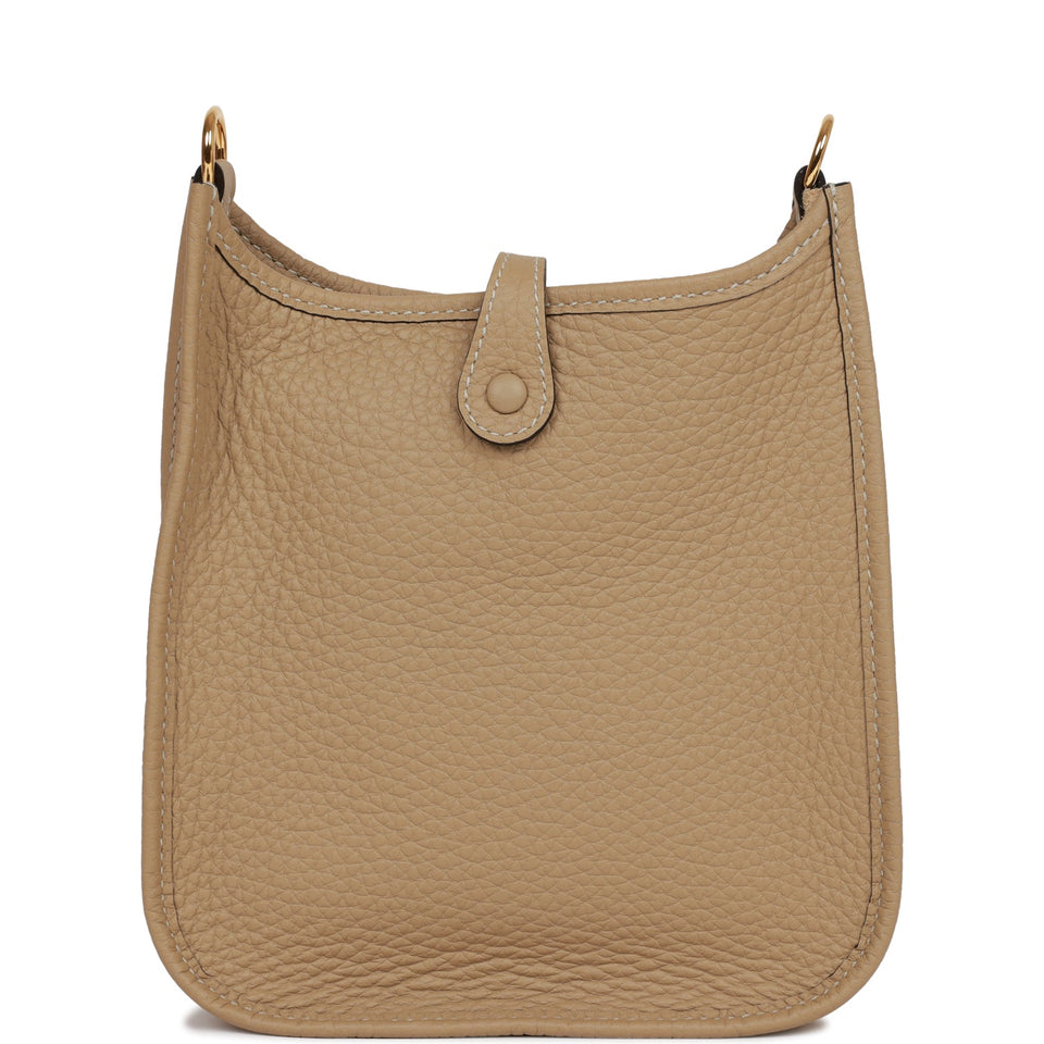 Hermes Evelyne TPM Trench Clemence Gold Hardware