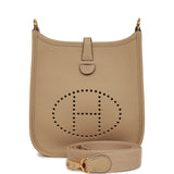 Hermes Evelyne TPM Trench Clemence Gold Hardware