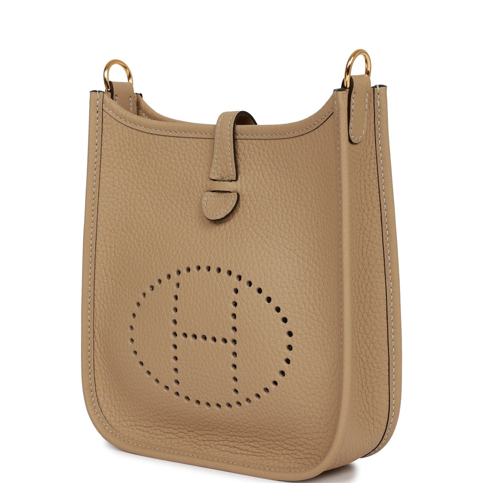 Hermes Evelyne TPM Trench Clemence Gold Hardware