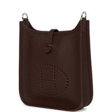 Hermes Evelyne TPM Rouge Sellier Clemence Palladium Hardware