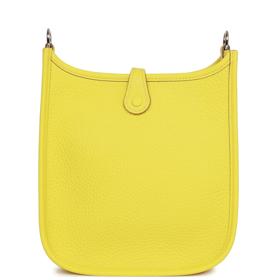 Hermes Evelyne TPM Lime Clemence Palladium Hardware
