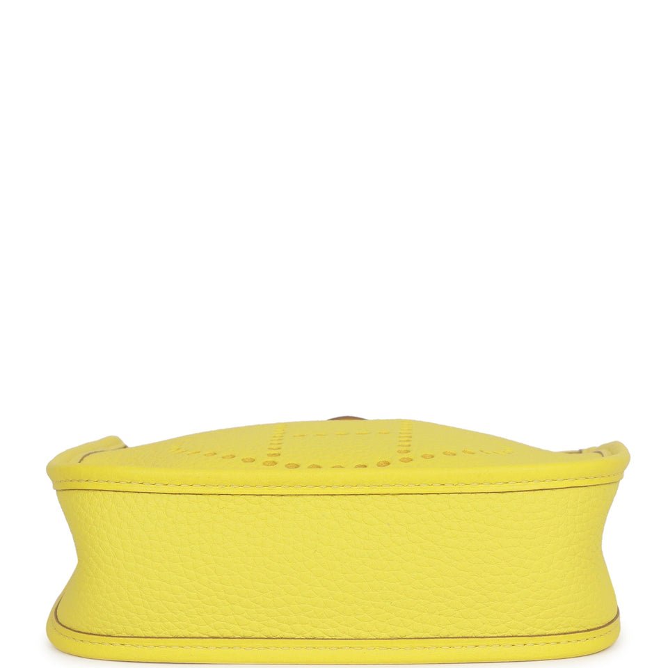 Hermes Evelyne TPM Lime Clemence Palladium Hardware