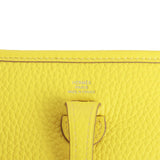 Hermes Evelyne TPM Lime Clemence Palladium Hardware